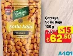 ÇEREZYA KURUYEMİŞ SOSLU KAJU 130 G ÇEREZYA KURUYEMİŞ SOSLU KAJU 130 G